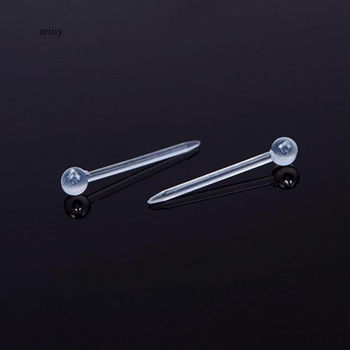 Bộ 10 Khuyên Cơ Thể Unisex BằNg Acrylic Hình Viên Thuốc