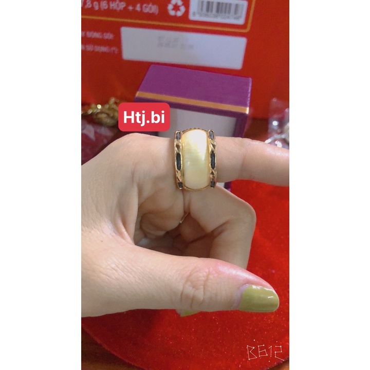 Nhẫn nam mạ vàng htj