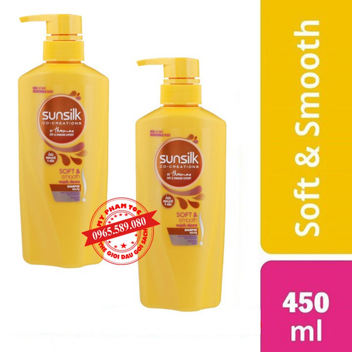 Dầu gội đầu Sunsilk Thái Lan mẫu mới 450ml | Dầu gội Sunsilk