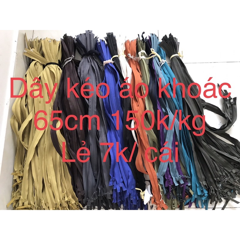 Dây kéo áo khoác (75k/0,5kg)