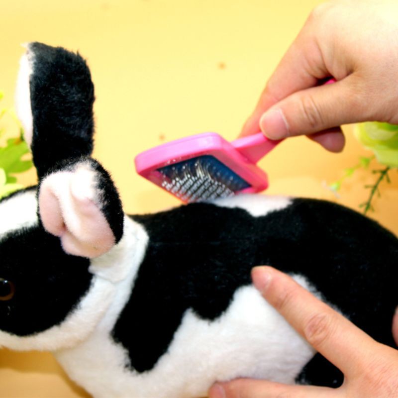 Lược chải làm sạch lông thỏ tiện lợi