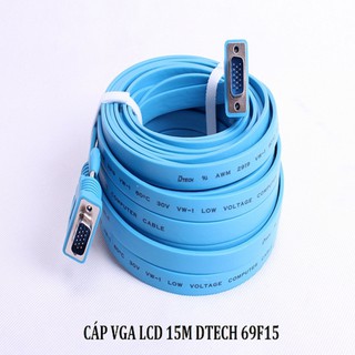CÁP VGA 15m (3+6) Dtech 69F15