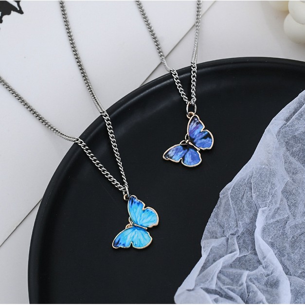 Dây chuyền họa tiết bươm bướm bắt mắt sành điệu thời trang