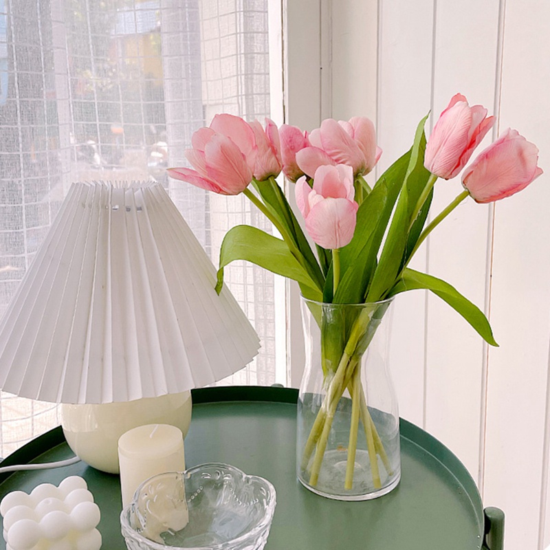 Hoa Tulip Nhân Tạo Trang Trí Nhà Cửa Đẹp Mắt