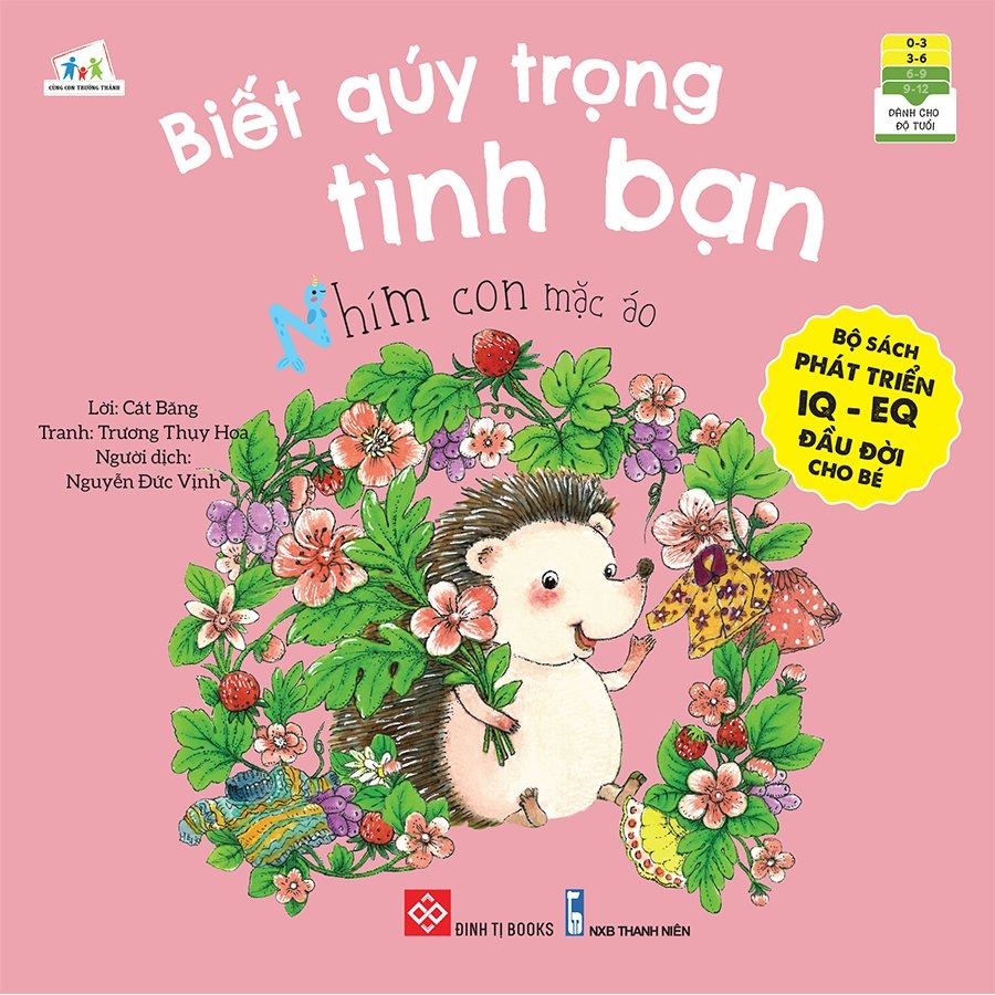 Sách- Bộ sách phát triển IQ - EQ đầu đời cho bé.