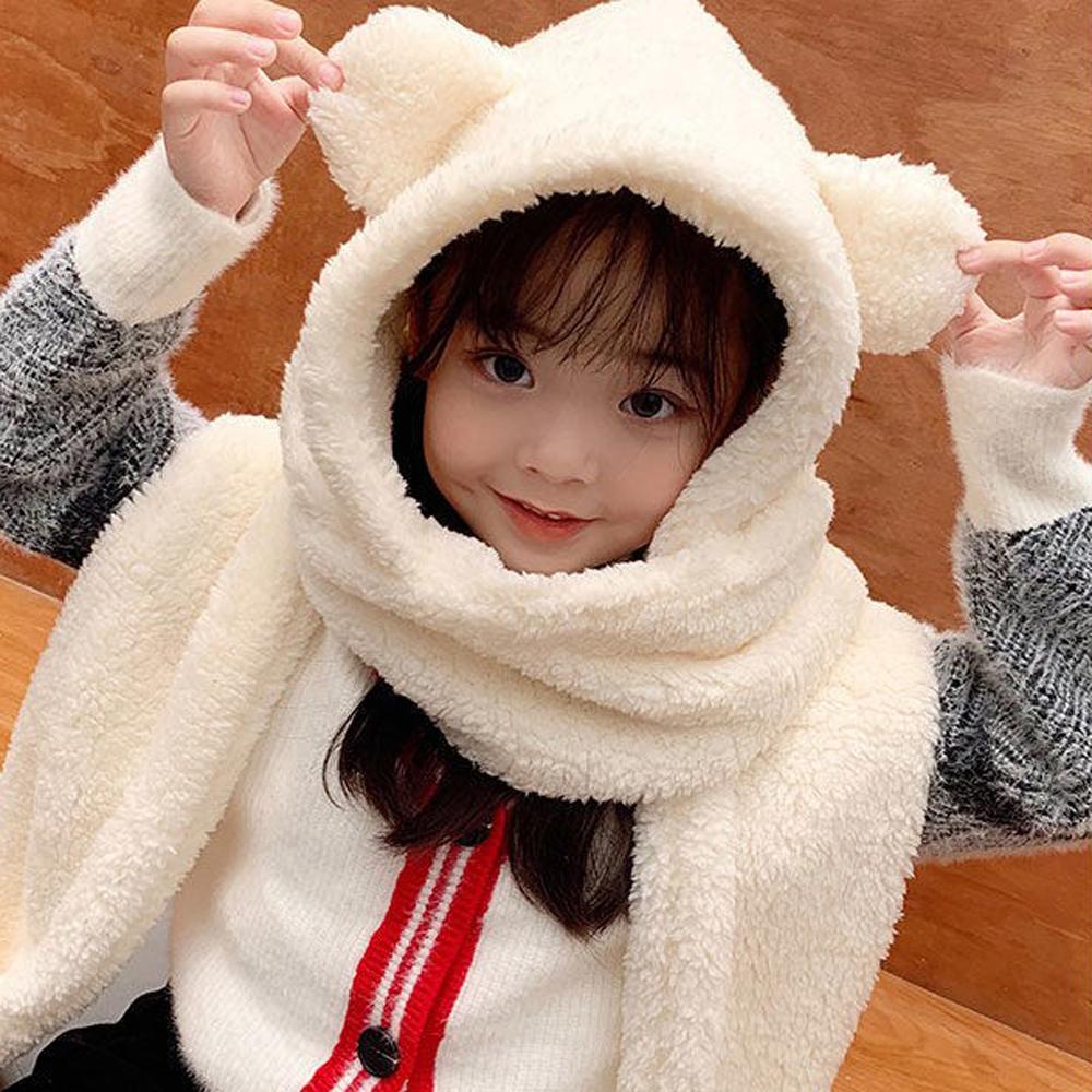 LILYES Mũ Len Che Tai Giữ Ấm Cho Nữ
