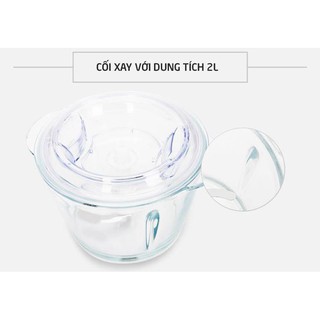 Máy xay thịt 2 lưỡi dao Lock&lock