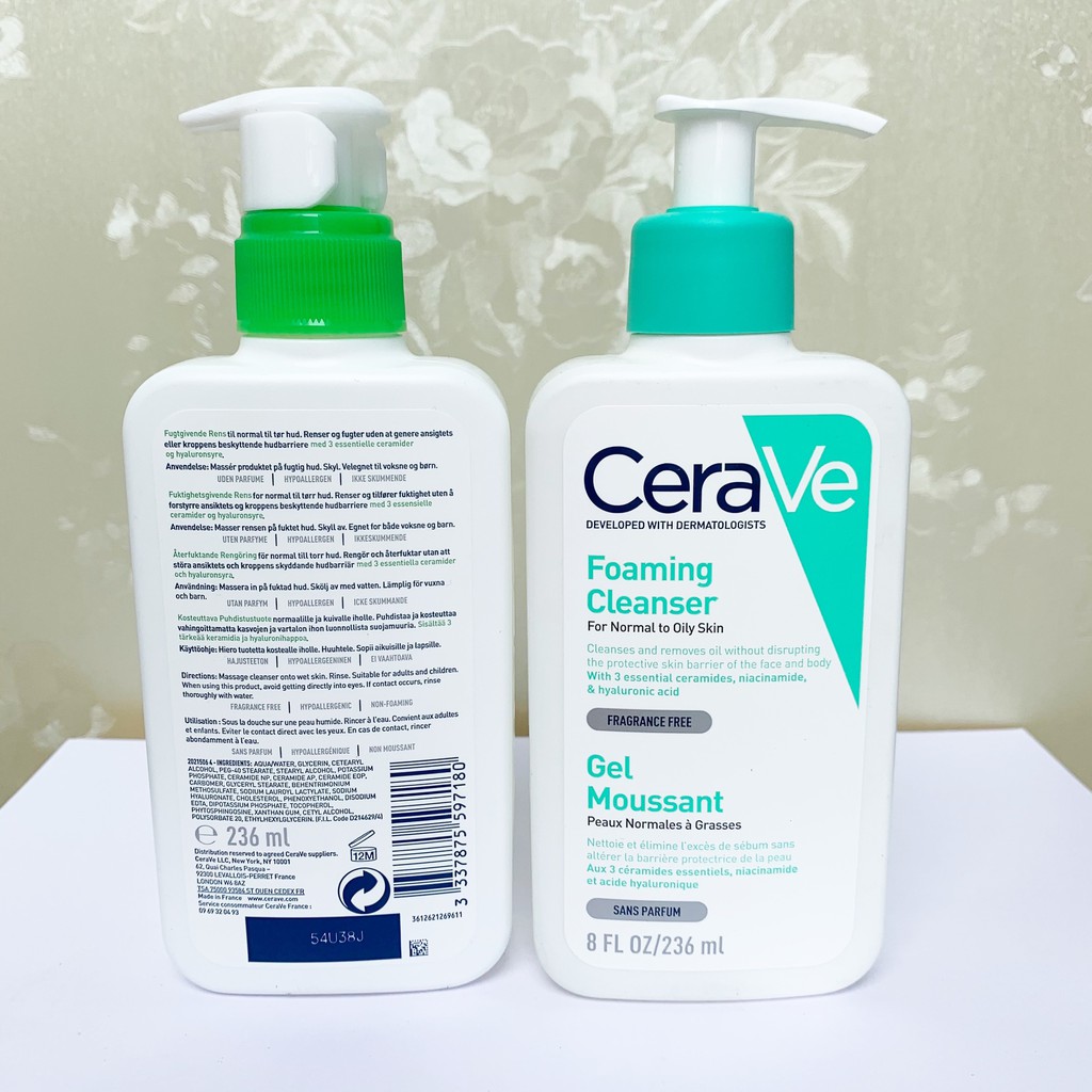 Sữa rửa mặt Cerave dịu nhẹ 236ml | BigBuy360 - bigbuy360.vn