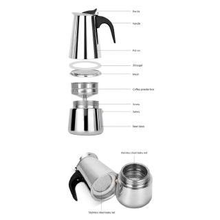Bình Pha Cà Phê Chất Liệu Thép Không Gỉ