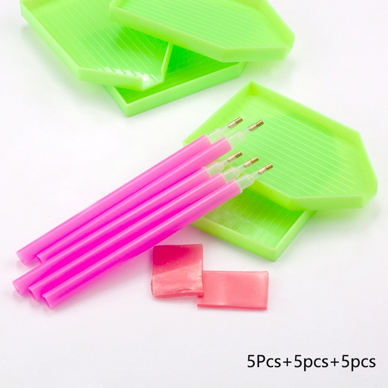 Qiao Bộ Dụng Cụ Làm Tranh Đính Đá Tự Làm Có Que Dính