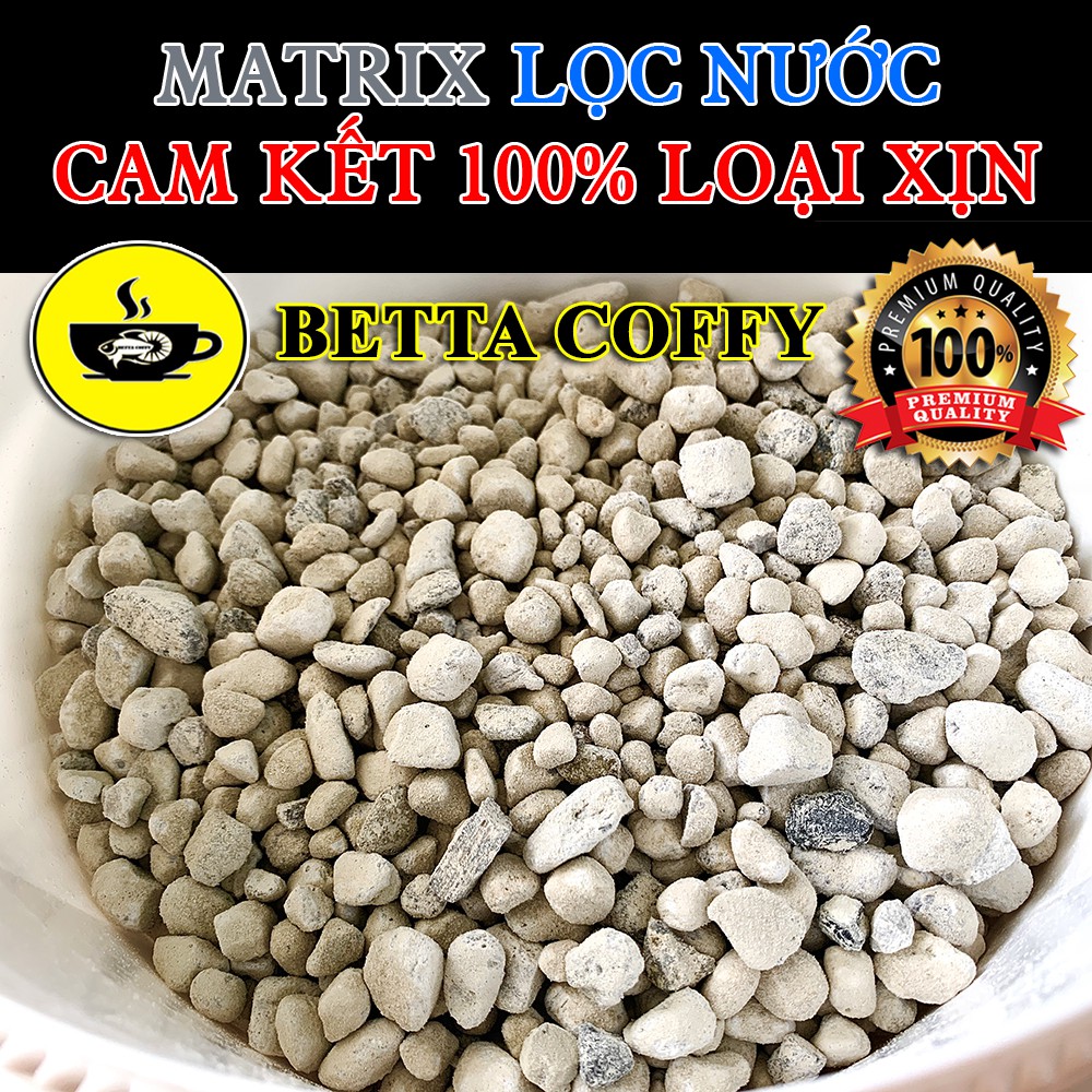 Seachem Matrix - Vật liệu lọc cao cấp - LỰA ĐÁ XANH BỎ TRƯỚC KHI GIAO KHÁCH