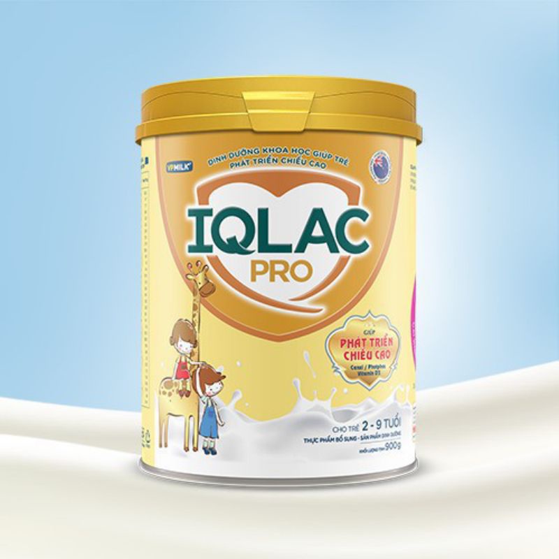 Sữa IQLac pro chiều cao 900g