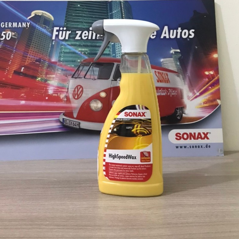 Đánh bóng sơn Nhanh Sonax High Speed Wax 288200