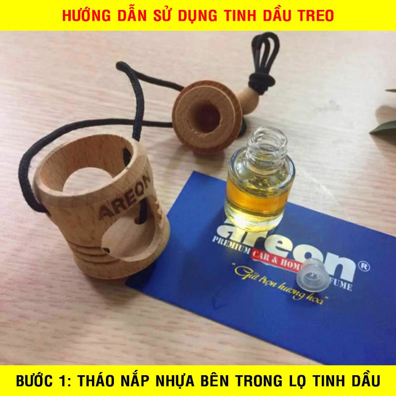 Tinh dầu thơm xe Areon, Tinh dầu treo xe ô tô nk Bulgaria hương cà phê (tỉnh táo) Areon Presco Cofffee