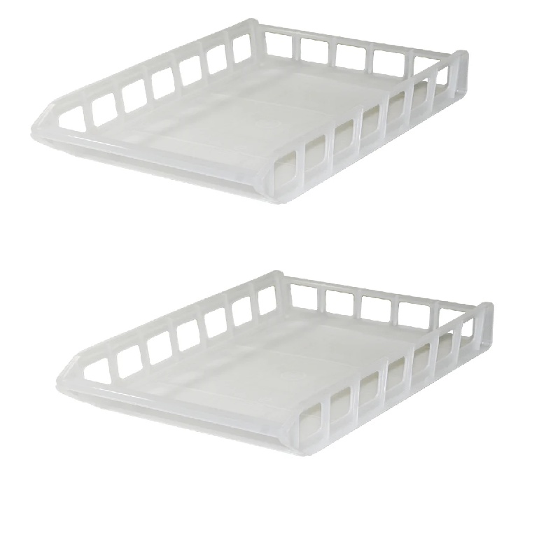 Daiso Giỏ Nhựa Stack Basket Natural