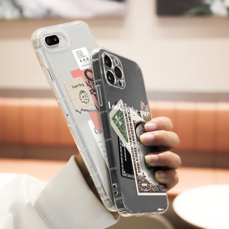 Ốp lưng iphone 6, 6s plus, 7 8 Plus, X, XS, XR, XSMAX, 11, 12, 13 PROMAX TRONG SUỐT HÌNH TRỪU TƯỢNG 2022 PKVN