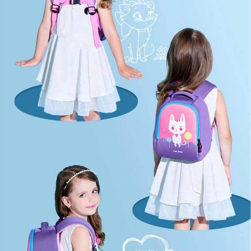 BALO UEK BECKY (mèo hồng) CHO BÉ MẪU GIÁO