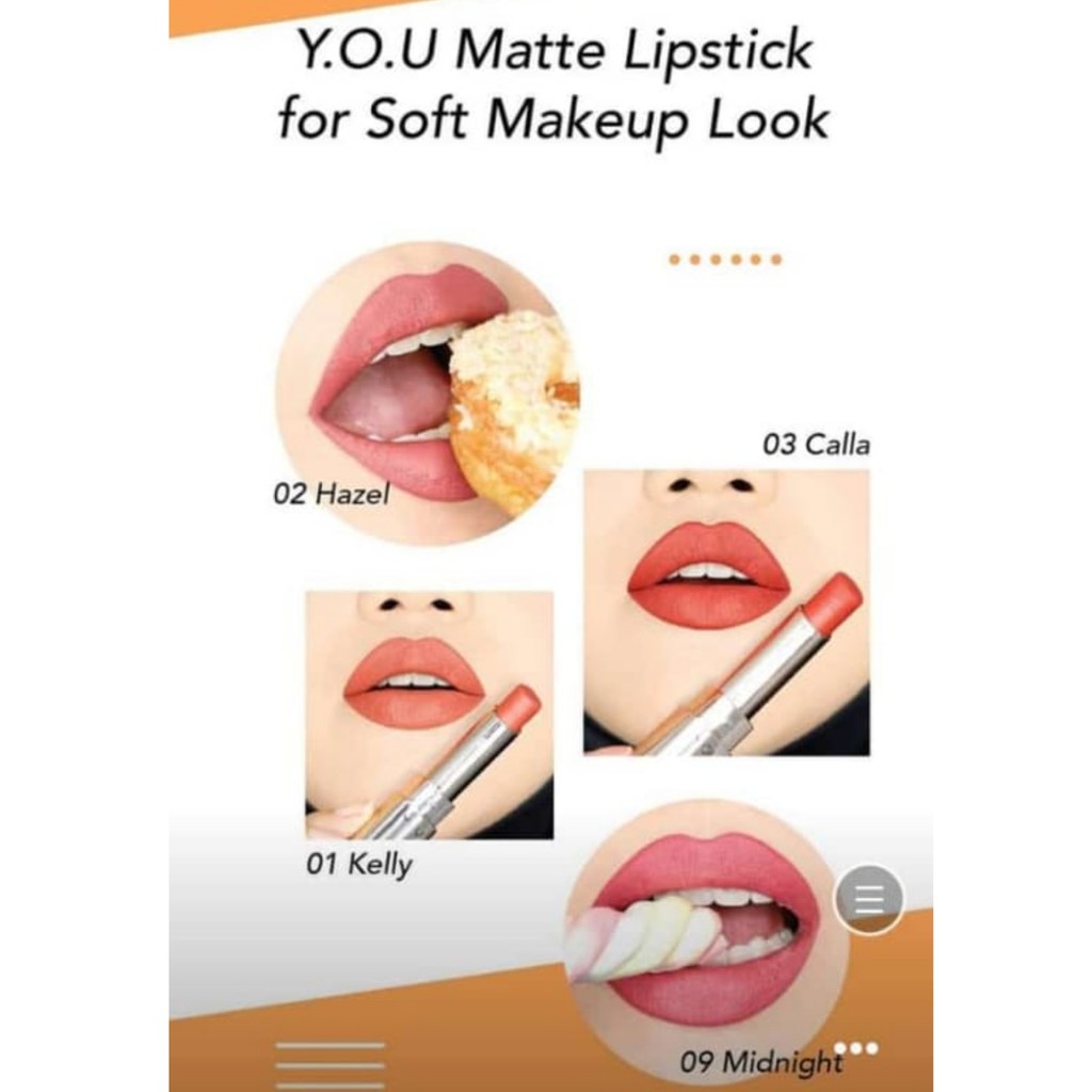 (Hàng Mới Về) Son Lì Y.O.U Màu Sắc Thời Trang | BigBuy360 - bigbuy360.vn