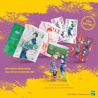 Tokyo Revengers Tập 3 Bản Đặc Biệt Full Quà Nguyên Seal