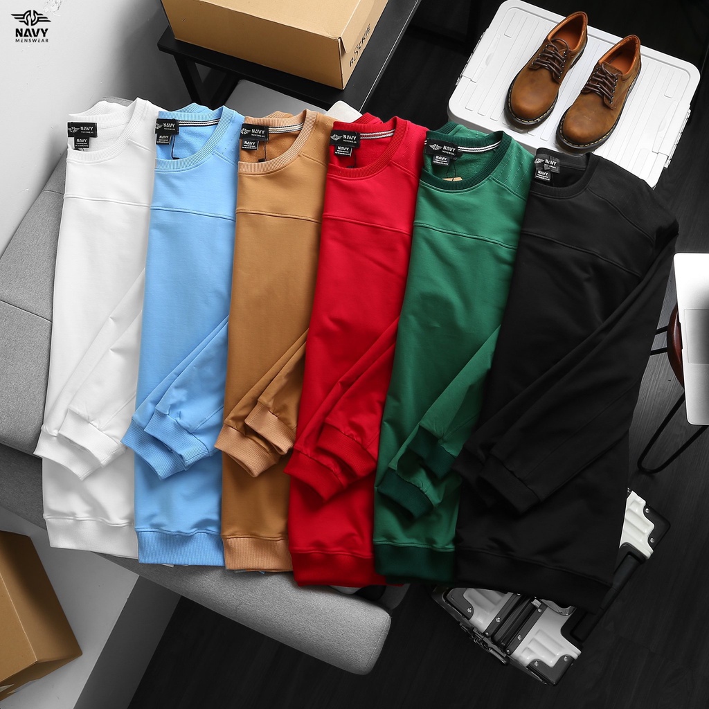 ÁO THUN NỈ TAY DÀI BIG SIZE