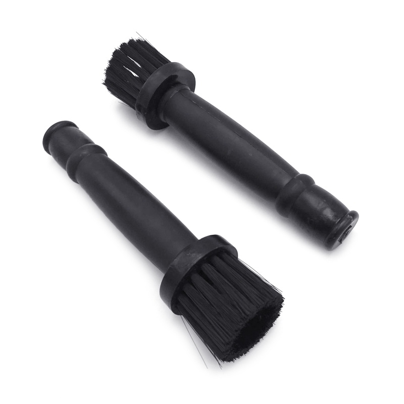 Cọ Vệ Sinh Vành Bánh Xe Hơi Thiết Kế Đầu Tròn Bằng Nhựa Tiện Dụng