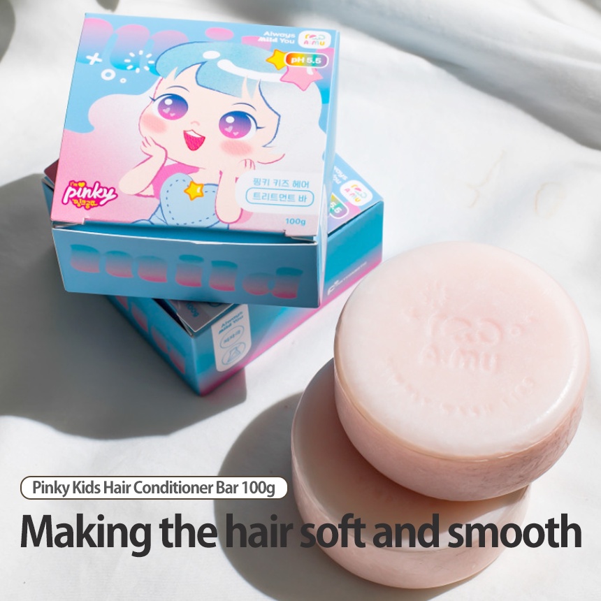 I'm Pinky Kids Hair Conditioner Bar 100g