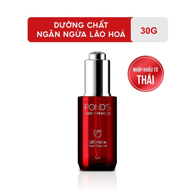 Dưỡng Chất Ngăn Ngừa Lão Hóa Chuyên Sâu Pond's Age Miracle Youth Essence (30g)