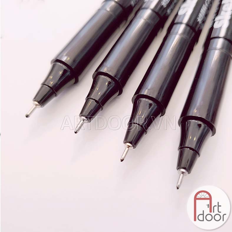 [ARTDOOR] Bút đi nét Đen MAXON Sketch kháng nước (cây lẻ)