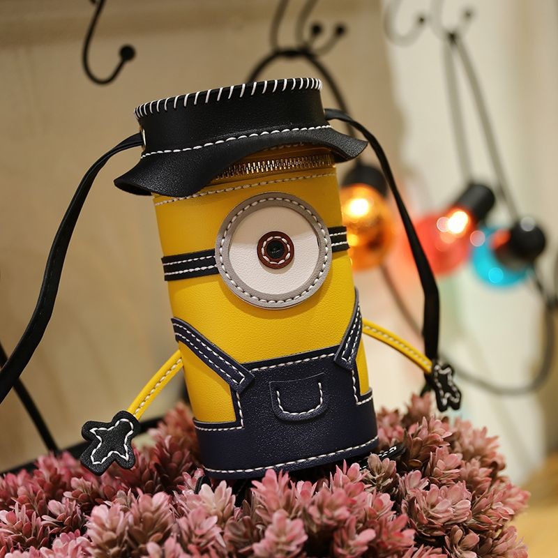 Túi Handmade Tự Đan Minion, Túi Đeo Chéo Siêu Ngầu