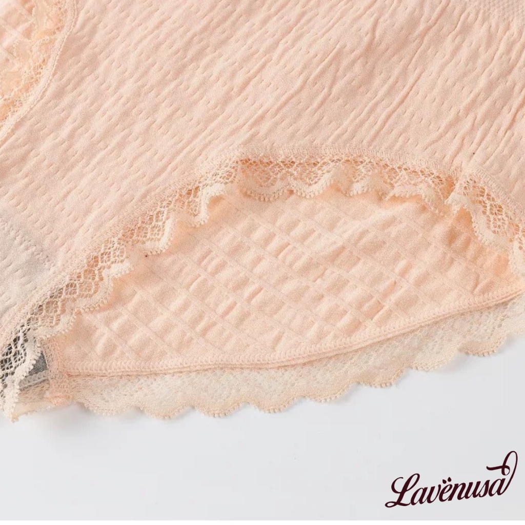 Quần lót nữ cotton cao cấp kháng khuẩn mềm mại thoáng khí LAVENUSA QL50