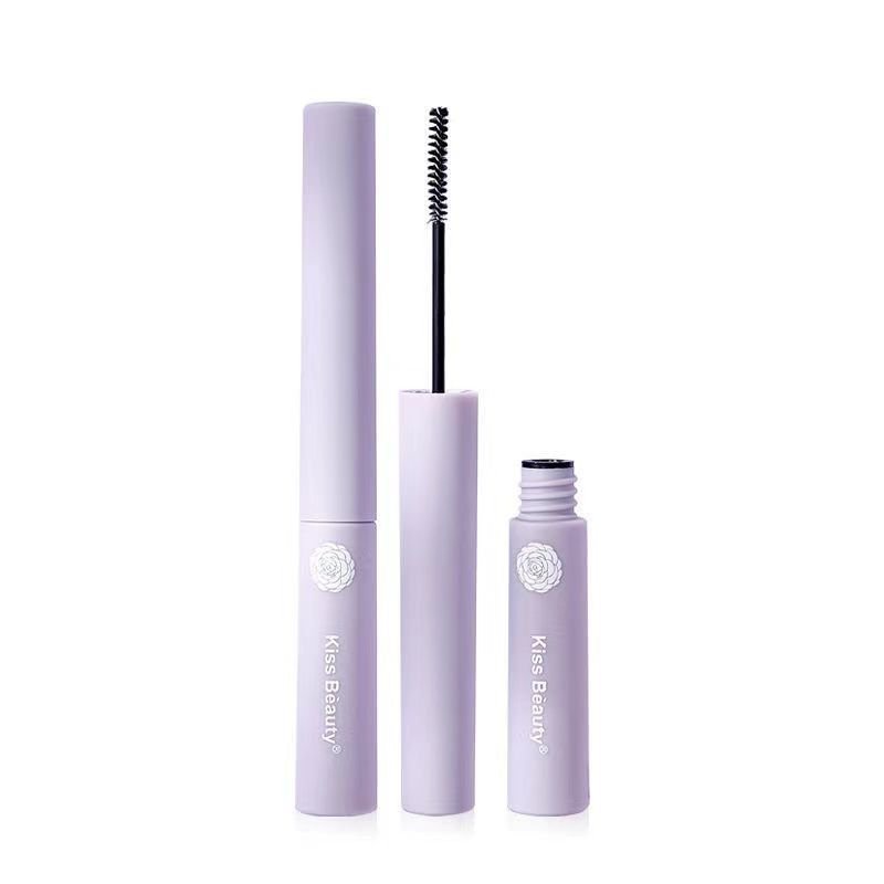 Mascara Kiss Beauty Màu Đen Đầu Cọ Mịn Chống Nước Chống Mồ Hôi Lâu Trôi