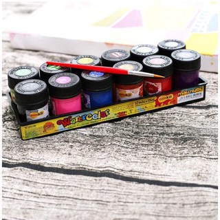 Vỉ 8 - 12 màu nước Colokit - kèm cây lấy màu, hàng chính hãng, sản phẩm chất lượng cao và được kèm cọ  đa dạng mẫu mã ch