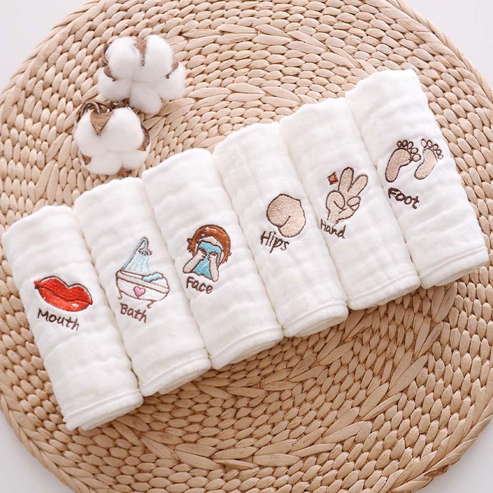 Khăn Lau Mặt Họa Tiết Hoạt Hình Xinh Xắn Dành Cho Các Bé