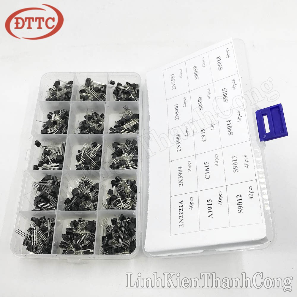 Combo 15 Loại Transistor TO92