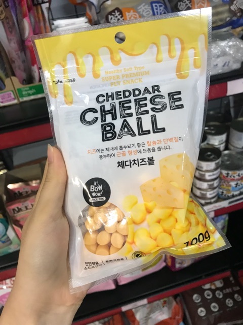 Phô mai viên cho thú cưng