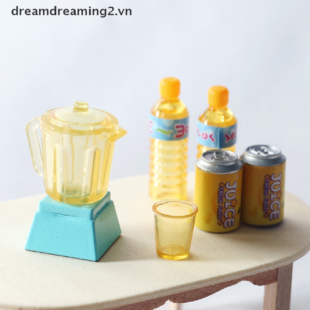 Set 6 Đĩa Xay mini Tỉ Lệ 1 / 12 Trang Trí Nhà Búp Bê