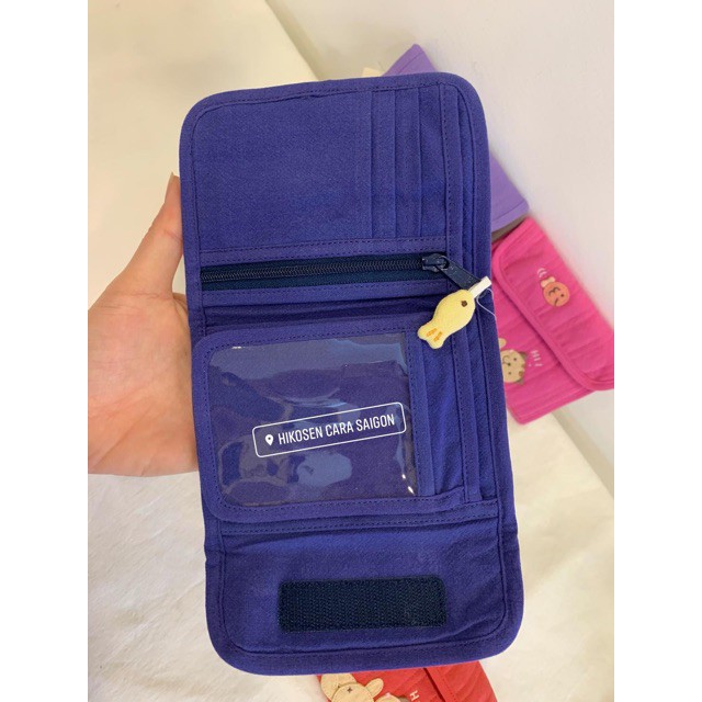 Ví tiền ngắn Hikosen Cara -Hàng nhập khẩu