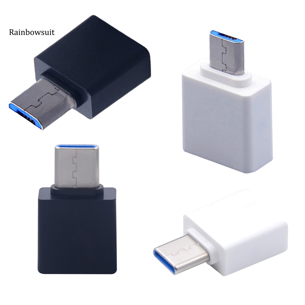 Đầu Chuyển Đổi Usb Sang Type-C / Micro Chất Liệu Dày Dặn Tiện Dụng Cho Điện Thoại Thông Minh