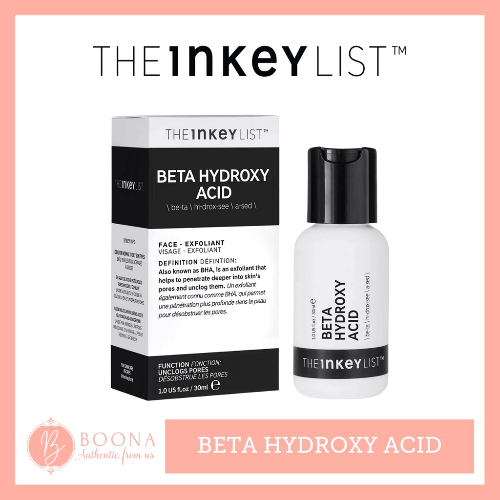 [ The INKEY List ] Serum tẩy tế bào chết BHA Beta Hydroxy Acid