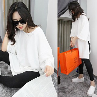 [order] áo xẻ tà side split t shirt dáng dài