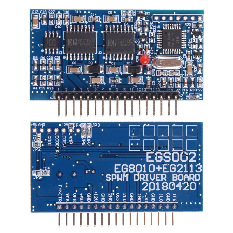 Bộ Biến Tần Sóng Sin DC- AC Tinh Khiết SPWM Điều Khiển Thời Gian EGS002 EG8010 IR2110 Driver Mo