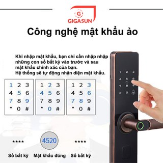 Khóa cửa vân tay Gigasun D01B