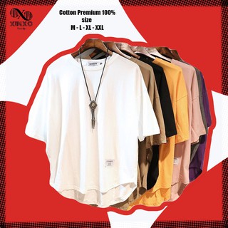 Áo thun Unisex XINXO Basic Tee phông trơn đuôi tôm