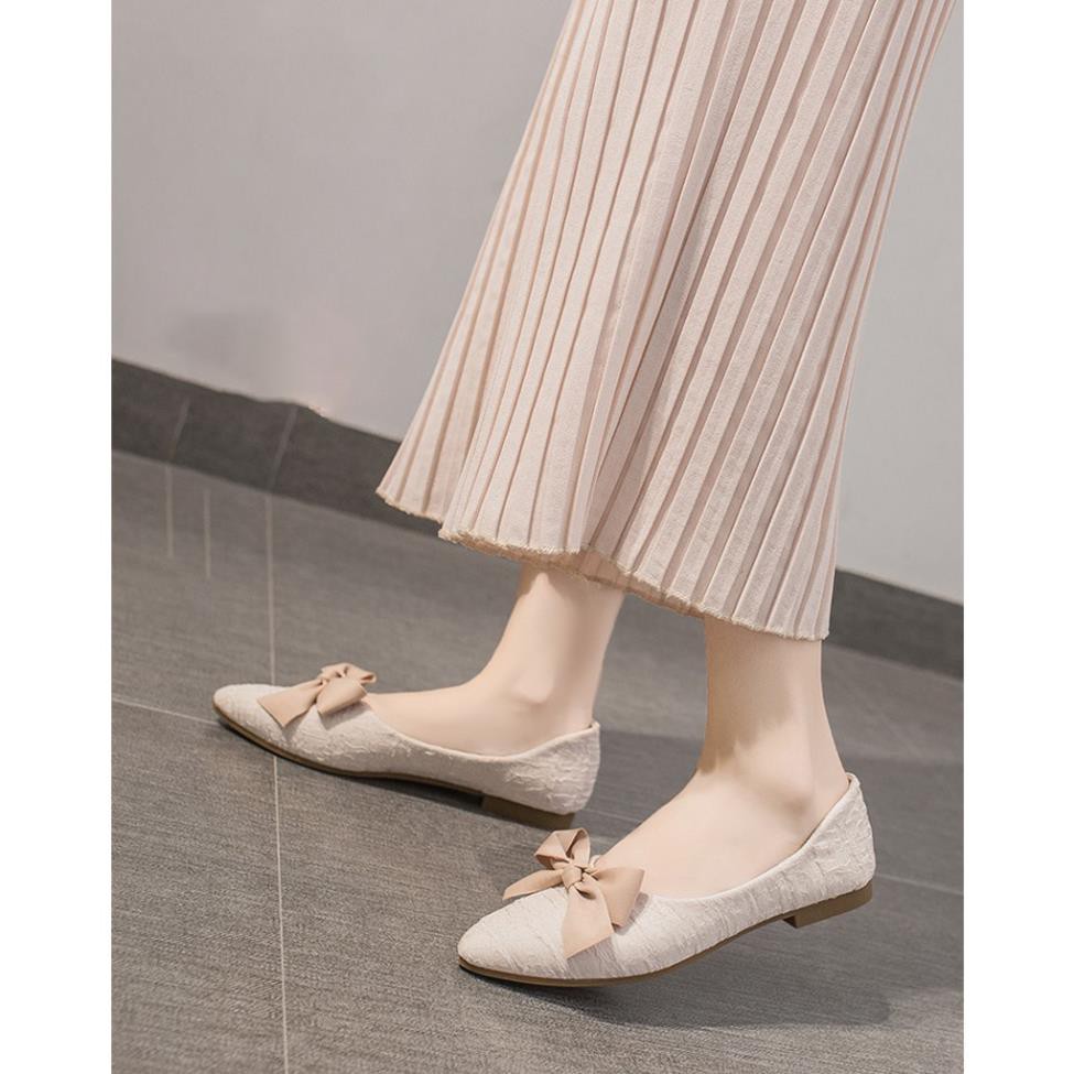 Giày Búp Bê Mũi Nhọn Đế 1,5cm Mềm Êm Chân Hot Trend ST59 - Mery Shoes | BigBuy360 - bigbuy360.vn