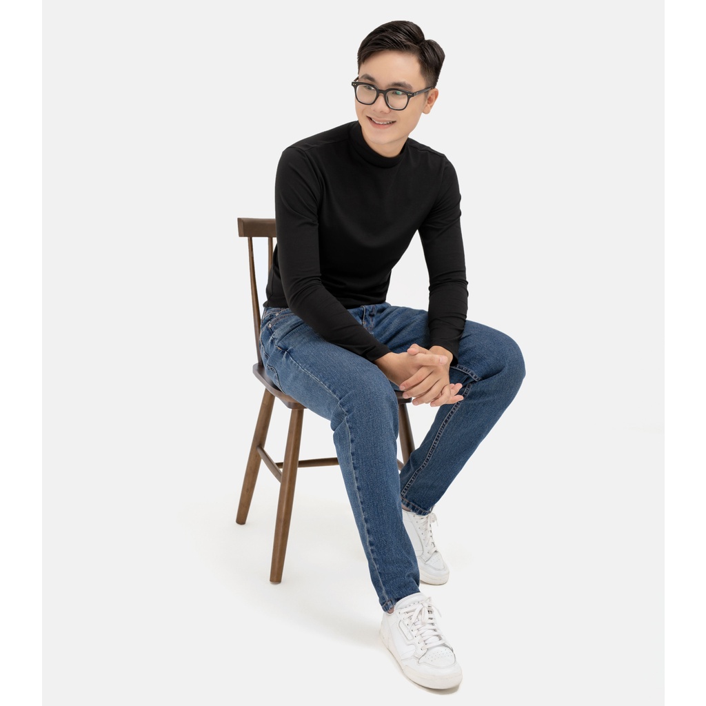 Quần Jeans nam Coolmate Basic Slim Fit khoá kéo co dãn