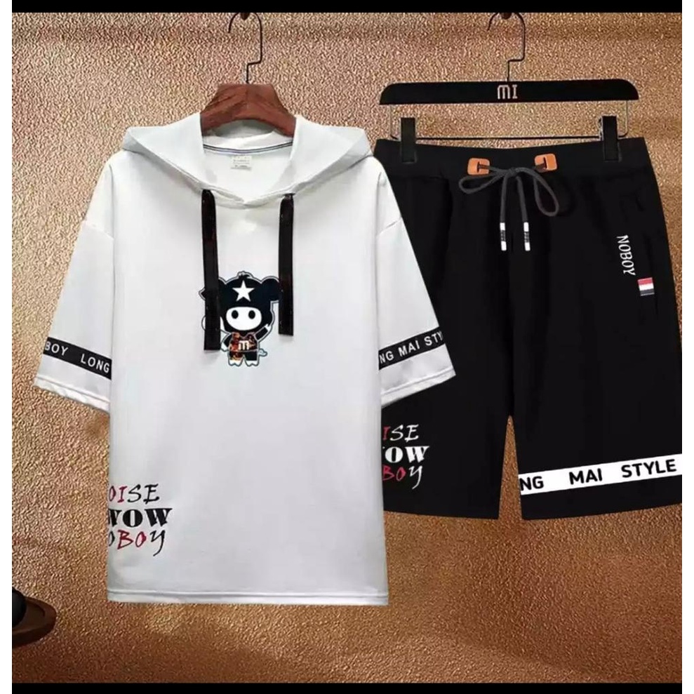 Josjoli_piyama / Bộ Quần Áo Hoodie Oise / Áo Sơ Mi Một Stel Và Subordinates Dành Cho Người Lớn Nam / Vừa Vặn M Đến XL