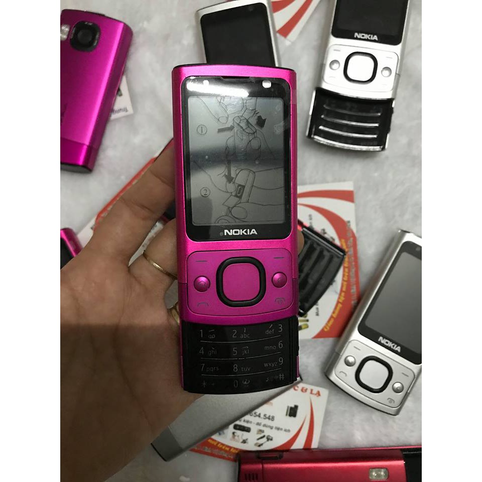 Nokia 6700 slide chính hãng màu hồng