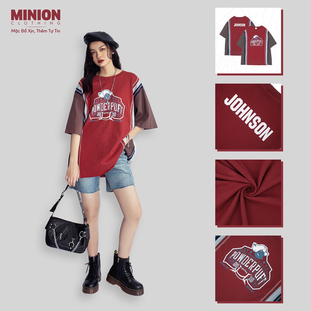 Áo thun tay lỡ MINION CLOTHING phông Unisex nam nữ tee oversize form rộng pull Ulzzang Streetwear Hàn Quốc vải mềm A2709