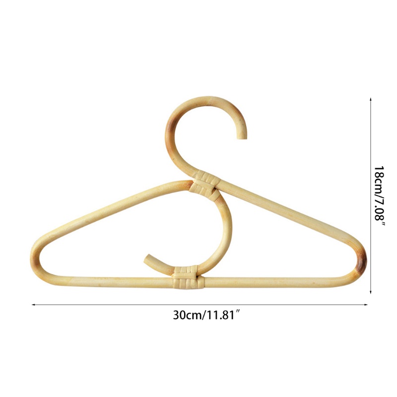 Móc Treo Quần Áo Trẻ Em Bằng Mây Đan