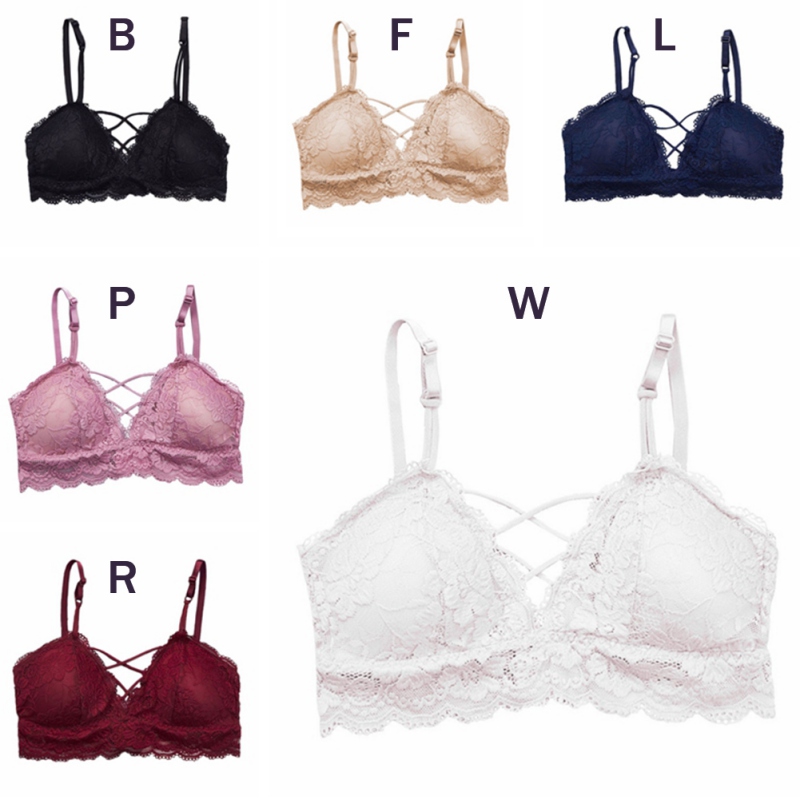 Áo Lót Phối Ren Phong Cách Hàn Quốc Quyến Rũ Dành Cho Nữ